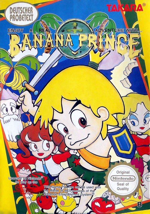 Banana Prince box art