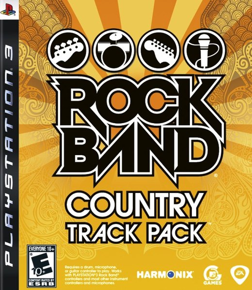 Rock Band Country Track Pack box art