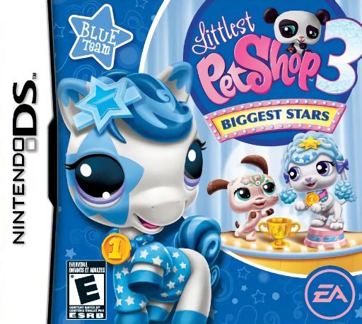 Littlest Pet Shop 3: Biggest Stars: Blue Team box art