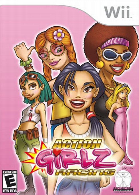 Action Girlz Racing box art