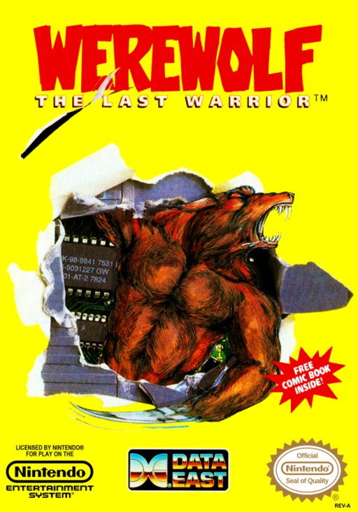Werewolf: The Last Warrior box art