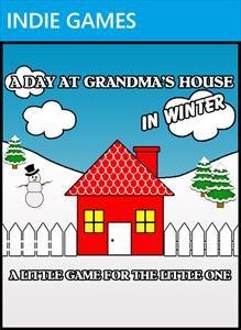 A Day at Grandma's House in Winter box art