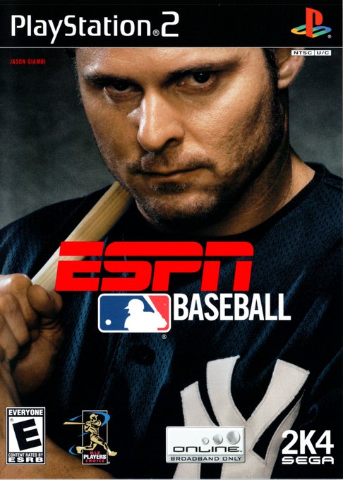 ESPN Major League Baseball box art