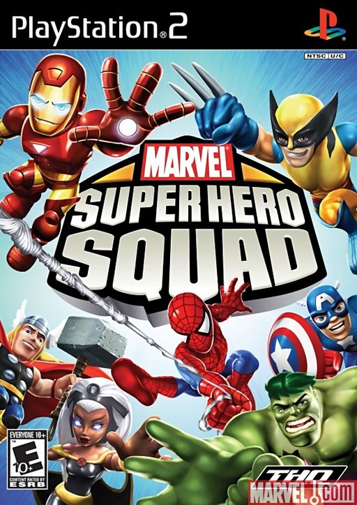 Marvel Super Hero Squad box art