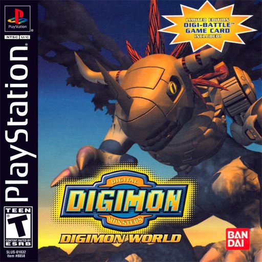 Digimon World box art