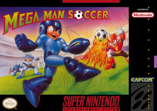 Mega Man Soccer box art