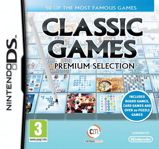 Classic Games: The Premium Selection box art