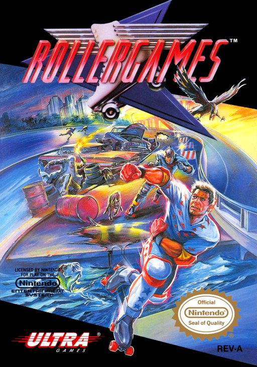 Rollergames box art
