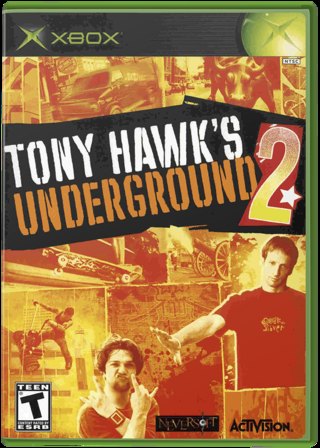 Tony Hawk's Underground 2 box art
