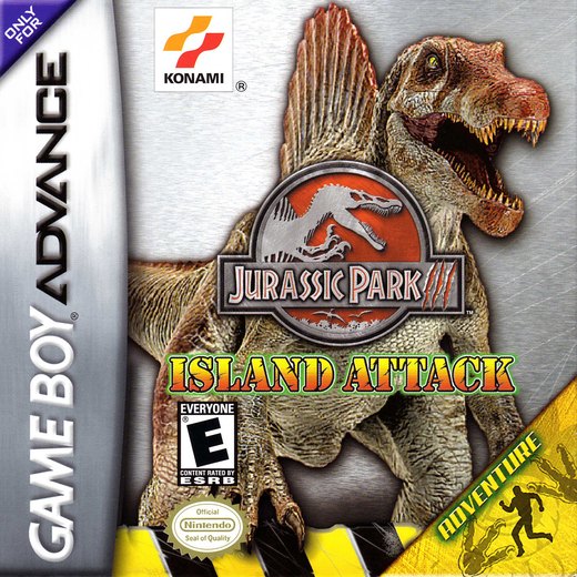 Jurassic Park III: Island Attack box art