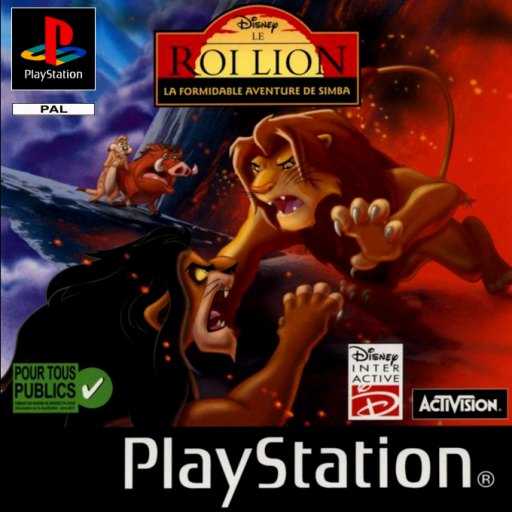 Disney le Roi Lion: La Formidable Aventure de Simba box art