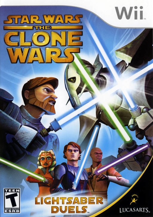 Star Wars The Clone Wars_ Lightsaber Duels box art