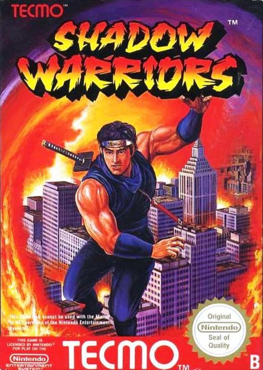 Shadow Warriors: Ninja Gaiden box art