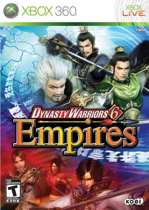 Dynasty Warriors 6: Empires box art