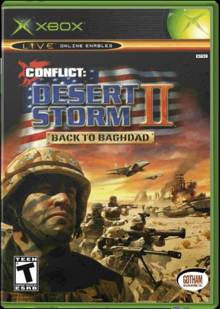 Conflict: Desert Storm II: Back to Baghdad box art