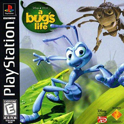 Disney-Pixar A Bug's Life box art