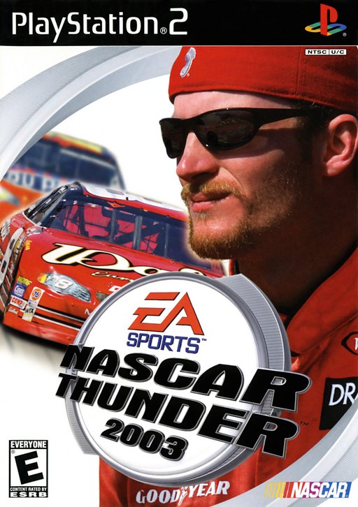 NASCAR Thunder 2003 box art