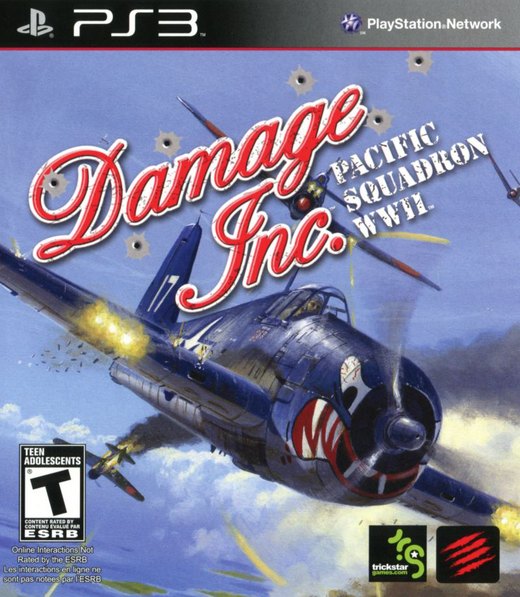 Damage Inc.: Pacific Squadron WWII box art