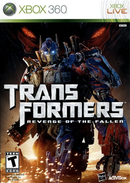 Transformers: Revenge of the Fallen box art