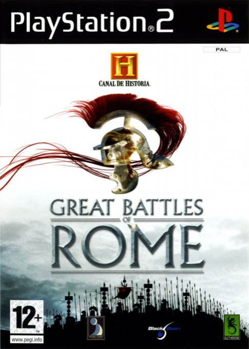 The History Channel: Great Battles of Rome box art