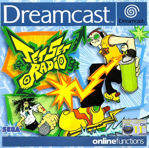 Jet Set Radio box art