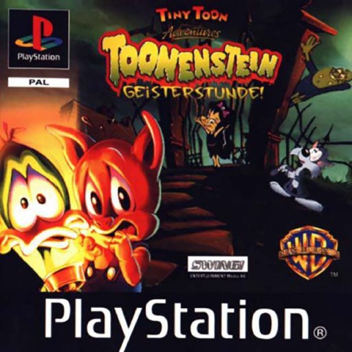 Tiny Toon Adventures: Toonenstein: Geisterstunde! box art