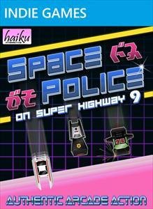Space Police on SuperHighway 9 box art