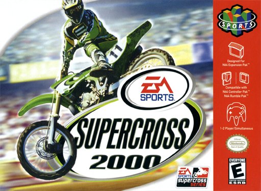Supercross 2000 box art