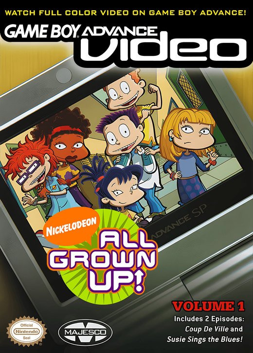 Game Boy Advance Video: All Grown Up!: Volume 1 box art