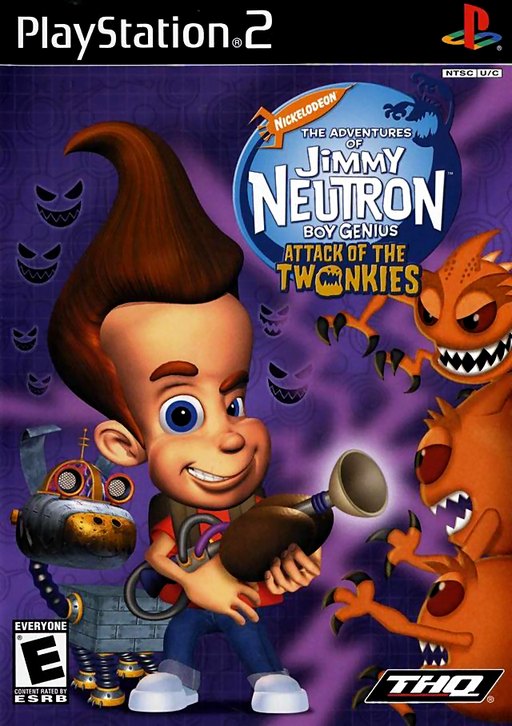 Nickelodeon Jimmy Neutron: Boy Genius: Attack of the Twonkies box art