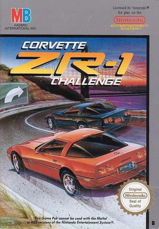 Corvette ZR-1 Challenge box art