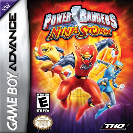 Power Rangers: Ninja Storm box art