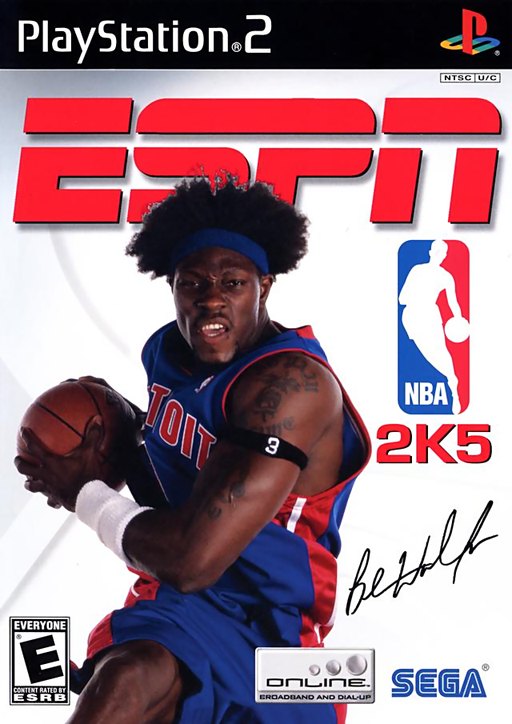 ESPN NBA 2K5 box art
