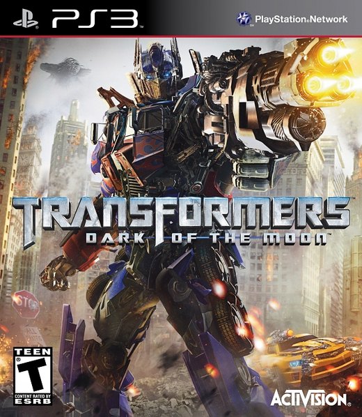 Transformers: Dark of the Moon box art