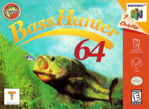 In-Fisherman: Bass Hunter 64 box art