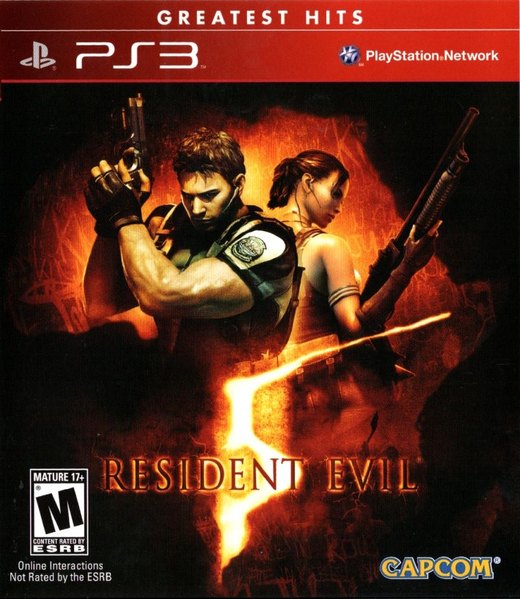 Resident Evil 5 box art