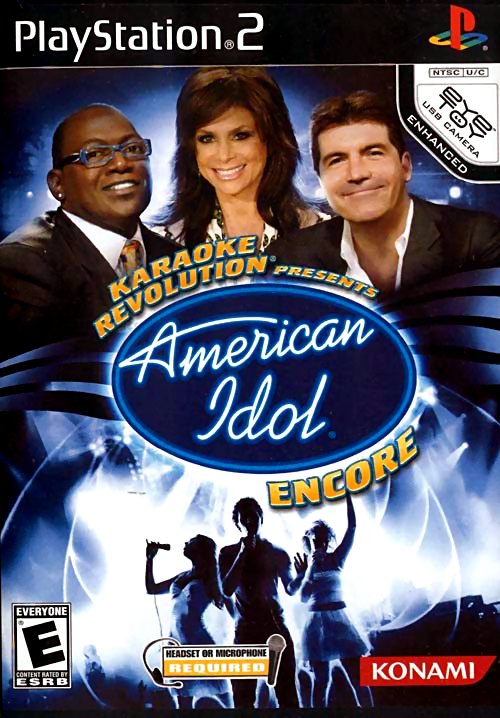 Karaoke Revolution Presents: American Idol Encore box art