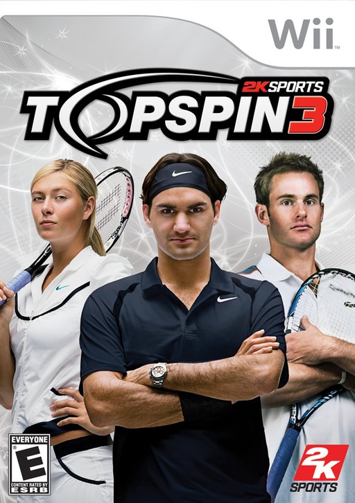 Top Spin 3 box art