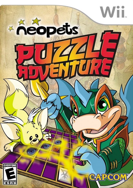 Neopets Puzzle Adventure box art