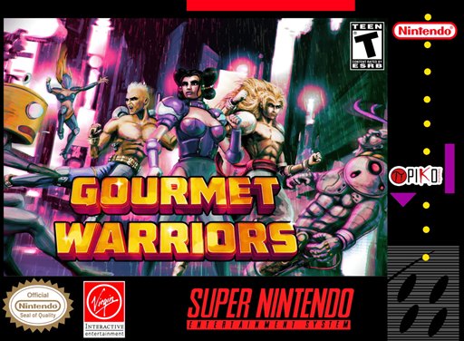 Gourmet Warriors box art