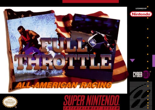 Full Throttle: All-American Racing box art