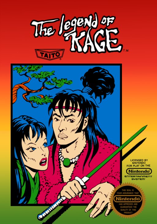 The Legend of Kage box art