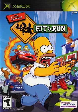 The Simpsons: Hit & Run box art