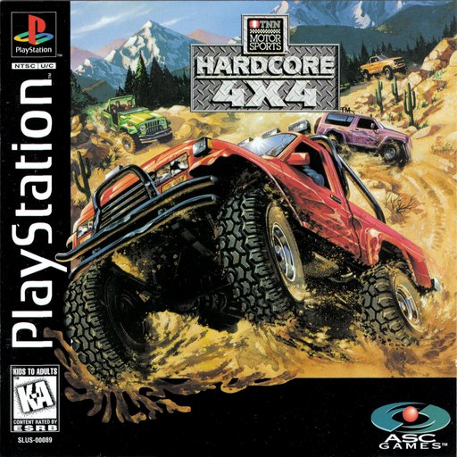 TNN Motor Sports HardCore 4X4 box art