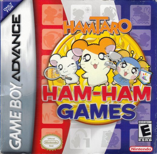 Hamtaro: Ham-Ham Games box art