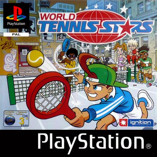 World Tennis Stars box art