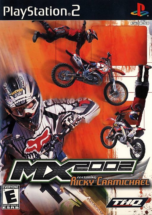 MX 2002 featuring Ricky Carmichael box art