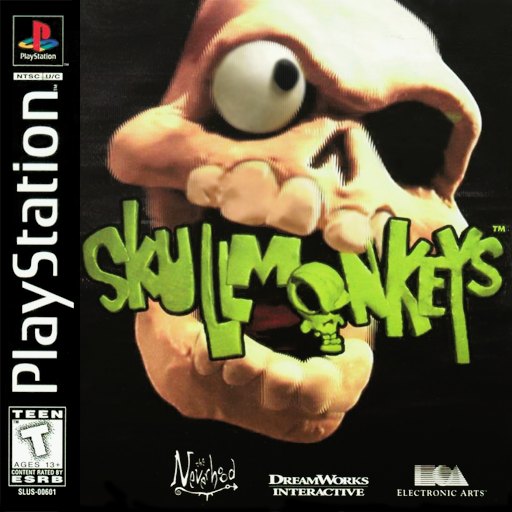 Skullmonkeys box art