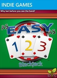 As Easy as 123 BlackJack box art