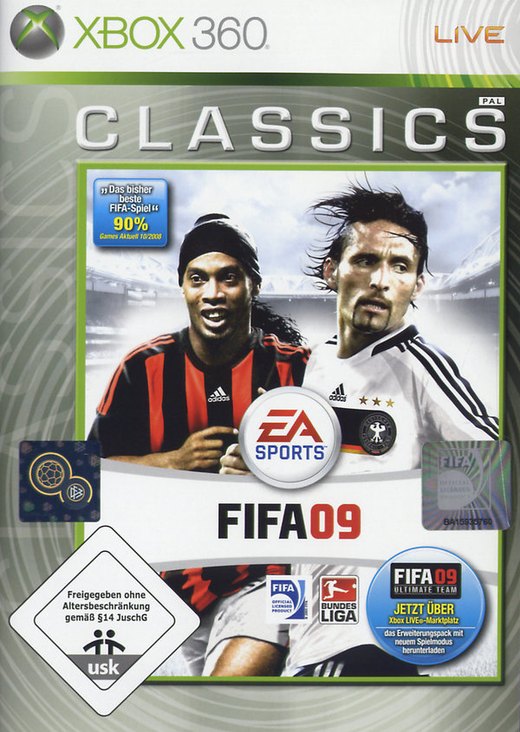 FIFA Soccer 09 box art